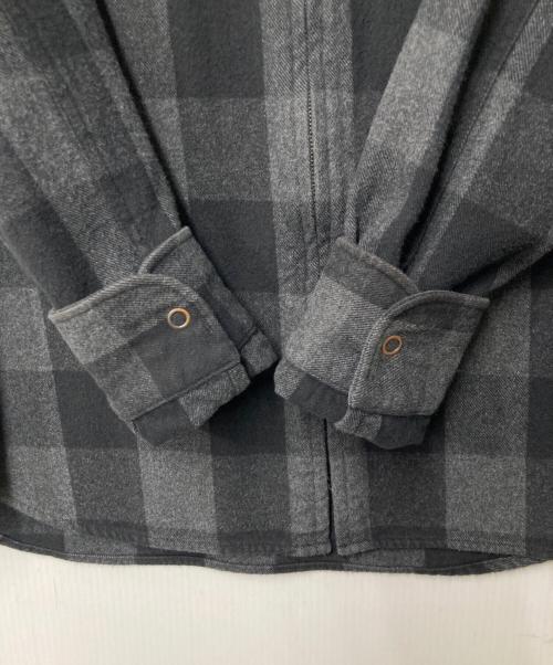 agnes b homme（アニエスベーオム）agnes b homme (アニエスベーオム) チェックジャケット ブラック×グレー サイズ:36の古着・服飾アイテム