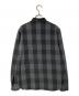 agnes b homme (アニエスベーオム) チェックジャケット ブラック×グレー サイズ:36：5000円