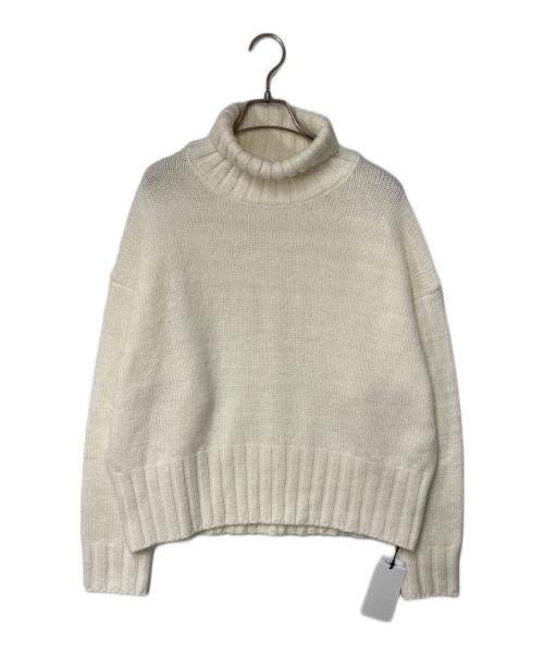HER.（ハー）HER. (ハー) ハイネックニットプルオーバー アイボリー サイズ:FREEの古着・服飾アイテム