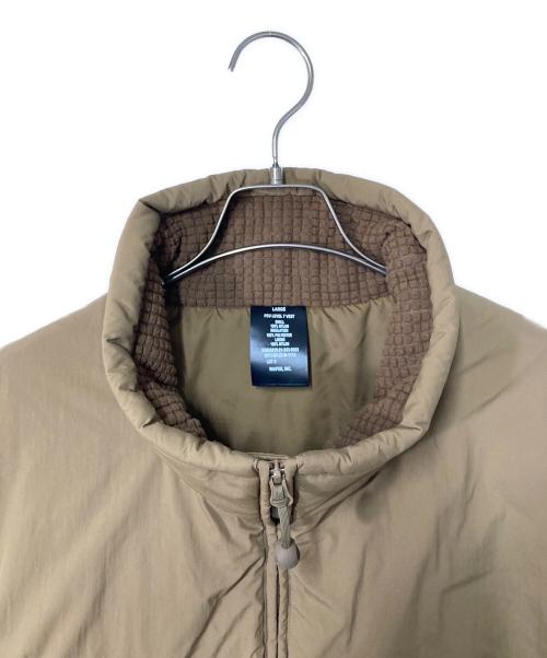 waiper（ワイパー）waiper (ワイパー) PCU LEVEL7A PRIMALOFT ベスト ブラウン サイズ:Lの古着・服飾アイテム