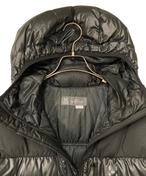 HAGLOFS（ホグロフス）HAGLOFS (ホグロフス) BIVVY DOWN HOOD ビビー ダウン フード ブラック サイズ:Lの古着・服飾アイテム
