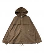 California General Storeカリフォルニアジェネラルストア）の古着「WTHR HOODY BLSN」｜ブラウン