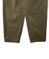 中古・古着 NANGA (ナンガ) AIR CLOTH COMFY TUCK TAPERED PANTS オリーブ サイズ:Ｍ：5000円
