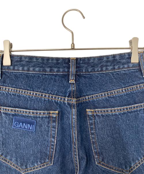 GANNI（ガニー）GANNI (ガニー) BETZY  6432 リジットデニムパンツ インディゴ サイズ:24W/34L 実寸参照の古着・服飾アイテム