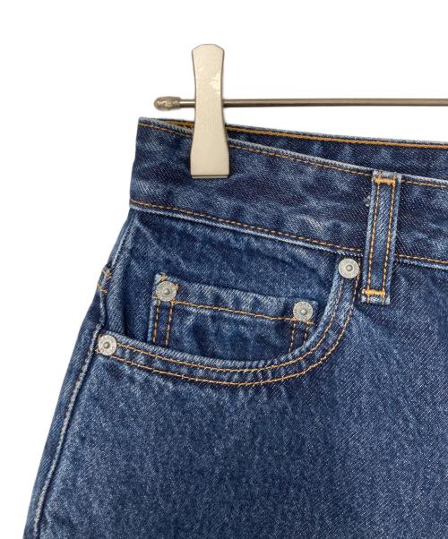 GANNI（ガニー）GANNI (ガニー) BETZY  6432 リジットデニムパンツ インディゴ サイズ:24W/34L 実寸参照の古着・服飾アイテム