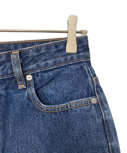 GANNI（ガニー）GANNI (ガニー) BETZY  6432 リジットデニムパンツ インディゴ サイズ:24W/34L 実寸参照の古着・服飾アイテム