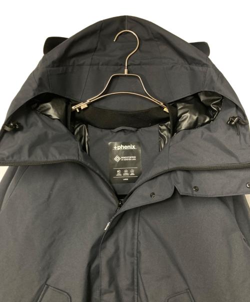 +PHENIX（フェニックス）+PHENIX (フェニックス) BOMBER DOWN JACKET ボマー ダウンジャケット チャコールグレー サイズ:Lの古着・服飾アイテム