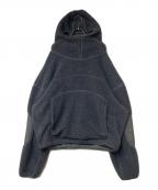 entire studiosエンタイアスタジオ）の古着「FLUFFY FLEECE V2」｜グレー