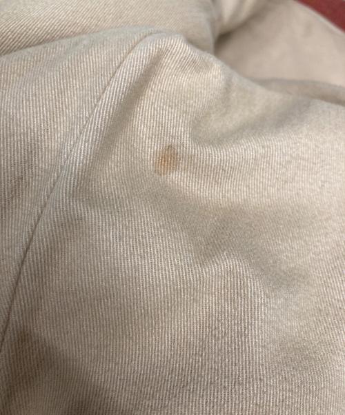STYLE EYES（スタイルアイズ）STYLE EYES (スタイルアイズ) レザースリーブ スタジャン レッド×ベージュ サイズ:38の古着・服飾アイテム