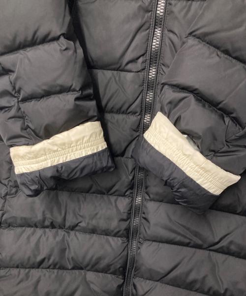 MONCLER（モンクレール）MONCLER (モンクレール) YSALINE フーデッドダウンコート ブラック×シルバー×アイボリー サイズ:表記なし(下記採寸参照)の古着・服飾アイテム
