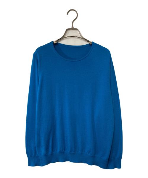 Leilian（レリアン）LEILIAN (レリアン) クルーネックニット ブルー サイズ:13の古着・服飾アイテム