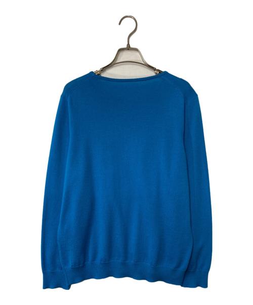 Leilian（レリアン）LEILIAN (レリアン) クルーネックニット ブルー サイズ:13の古着・服飾アイテム