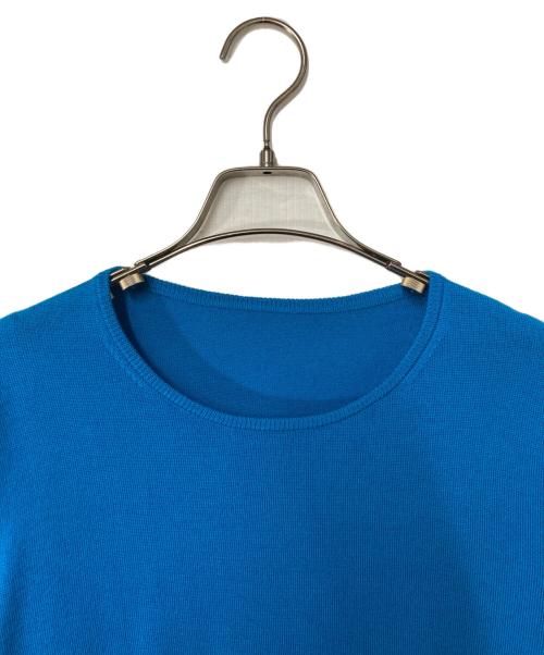 Leilian（レリアン）LEILIAN (レリアン) クルーネックニット ブルー サイズ:13の古着・服飾アイテム
