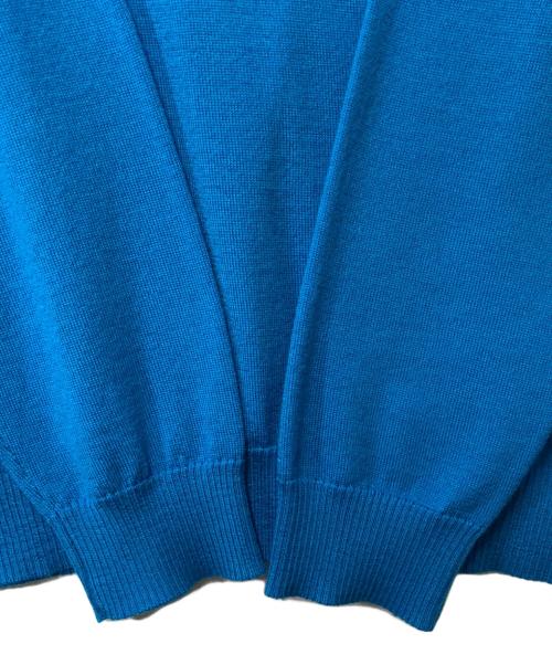 Leilian（レリアン）LEILIAN (レリアン) クルーネックニット ブルー サイズ:13の古着・服飾アイテム