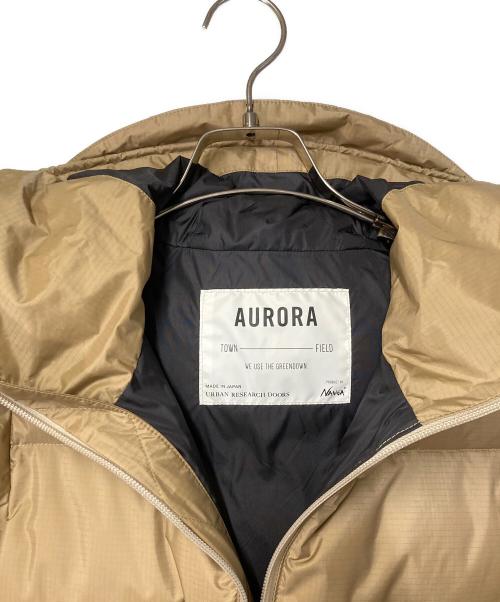 NANGA（ナンガ）NANGA (ナンガ) URBAN RESEARCH DOORS (アーバンリサーチドアーズ) 別注 AURORA ダウン ジャケット ベージュ サイズ:Oneの古着・服飾アイテム