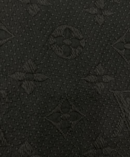 LOUIS VUITTON（ルイ ヴィトン）LOUIS VUITTON (ルイ ヴィトン) エシャルプ ロゴマニア マフラー ブラックの古着・服飾アイテム