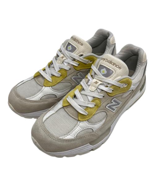 NEW BALANCE（ニューバランス）NEW BALANCE (ニューバランス) paperboy (ペーパーボーイ) Fried Egg ローカットスニーカー  ベージュ サイズ:US8.5/UK8/EU42/CM26.5の古着・服飾アイテム