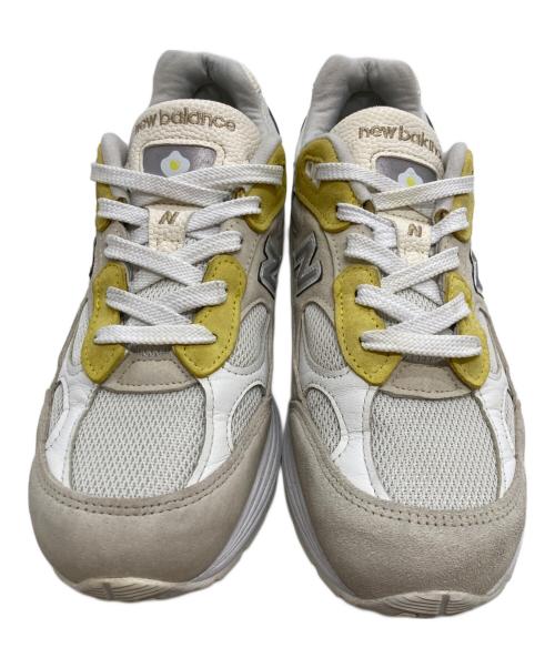 NEW BALANCE（ニューバランス）NEW BALANCE (ニューバランス) paperboy (ペーパーボーイ) Fried Egg ローカットスニーカー  ベージュ サイズ:US8.5/UK8/EU42/CM26.5の古着・服飾アイテム