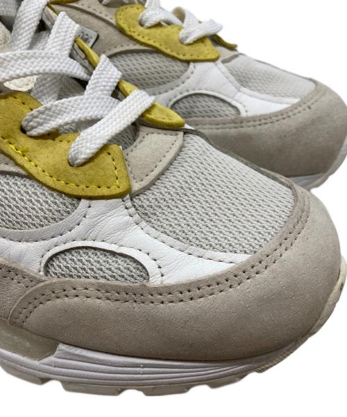 NEW BALANCE（ニューバランス）NEW BALANCE (ニューバランス) paperboy (ペーパーボーイ) Fried Egg ローカットスニーカー  ベージュ サイズ:US8.5/UK8/EU42/CM26.5の古着・服飾アイテム