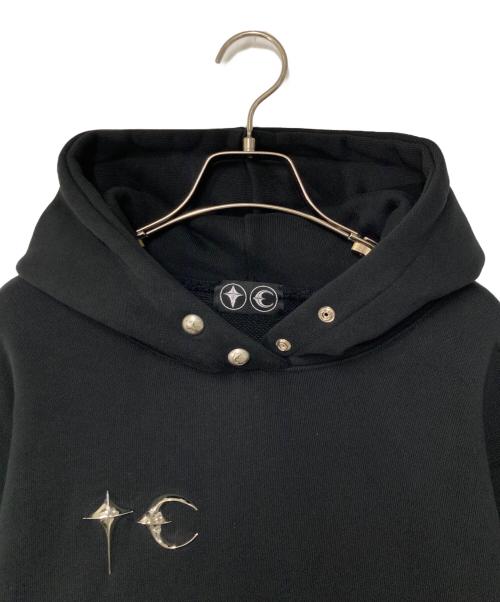 THUG CLUB（サグ クラブ）THUG CLUB (サグ クラブ) ARMOR HOODIE ブラック サイズ:2の古着・服飾アイテム