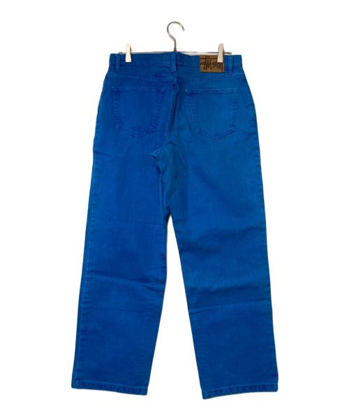 stussy（ステューシー）stussy (ステューシー) Overdyed Big Ol Jean ブルー サイズ:30の古着・服飾アイテム