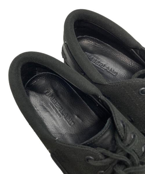 Timberland（ティンバーランド）Timberland (ティンバーランド) Authentic Handsewn 3 Eye Boat ブラック サイズ:US9W/UK8.5/EU43/JP27/MX27/CN270の古着・服飾アイテム