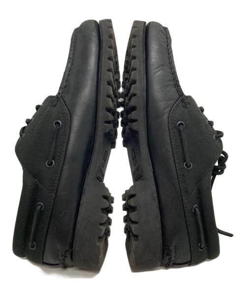 Timberland（ティンバーランド）Timberland (ティンバーランド) Authentic Handsewn 3 Eye Boat ブラック サイズ:US9W/UK8.5/EU43/JP27/MX27/CN270の古着・服飾アイテム