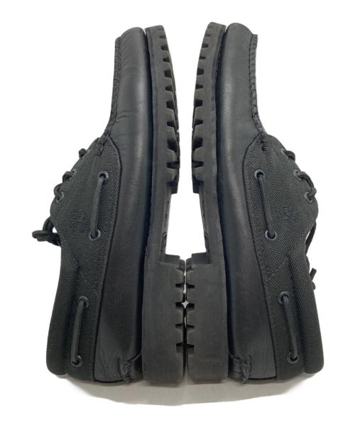 Timberland（ティンバーランド）Timberland (ティンバーランド) Authentic Handsewn 3 Eye Boat ブラック サイズ:US9W/UK8.5/EU43/JP27/MX27/CN270の古着・服飾アイテム