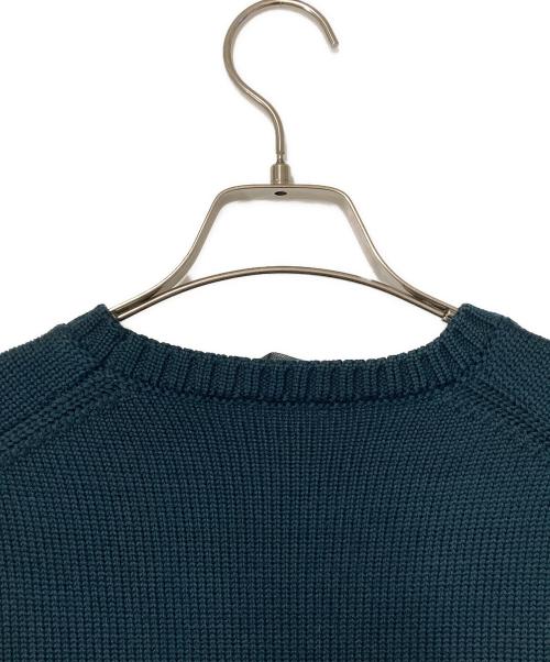 Zanone（ザノーネ）Zanone (ザノーネ) クルーネックニット グリーン サイズ:48の古着・服飾アイテム