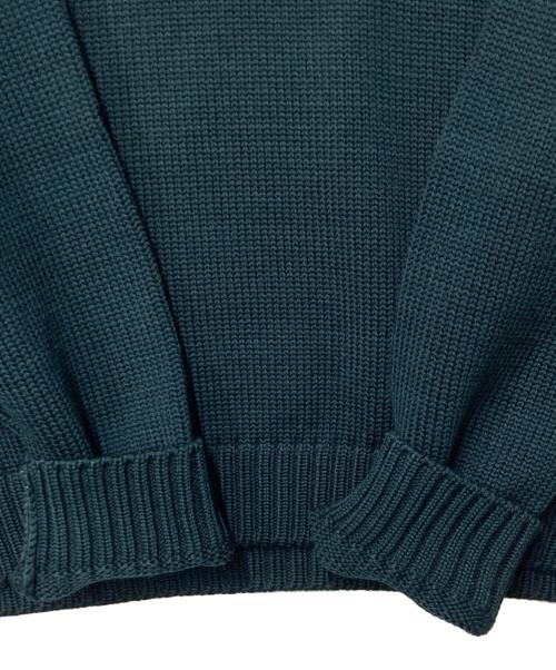 Zanone（ザノーネ）Zanone (ザノーネ) クルーネックニット グリーン サイズ:48の古着・服飾アイテム