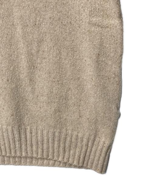 Drumohr（ドルモア）Drumohr (ドルモア) カシミヤ混タートルネックニット ベージュ サイズ:46の古着・服飾アイテム