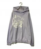 EMPORIO ARMANIエンポリオ アルマーニ）の古着「プリントパーカー」｜パープル