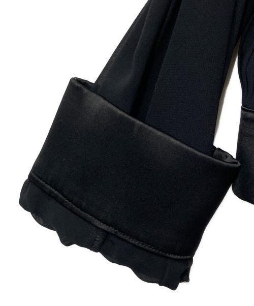 GIVENCHY（ジバンシィ）GIVENCHY (ジバンシィ) プリーツブラウススカート セットアップ ブラック サイズ:38の古着・服飾アイテム