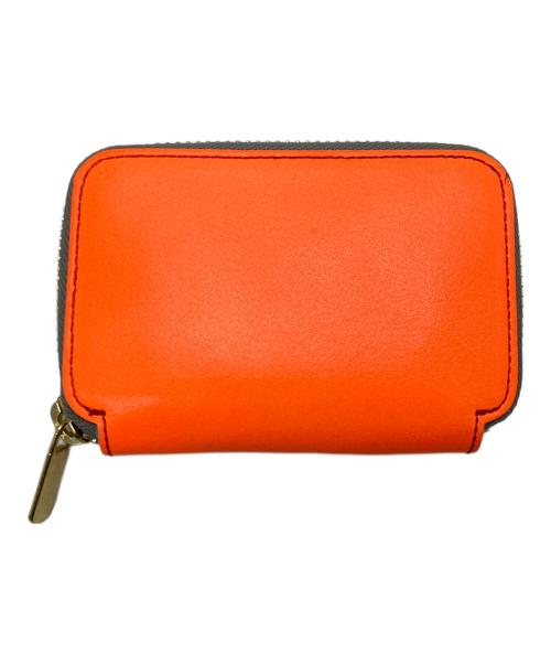 NADAYA（ナダヤ）NADAYA (ナダヤ) mu コンパクトウォレット オレンジ×イエローの古着・服飾アイテム