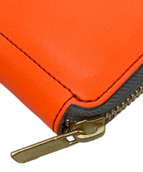 NADAYA（ナダヤ）NADAYA (ナダヤ) mu コンパクトウォレット オレンジ×イエローの古着・服飾アイテム
