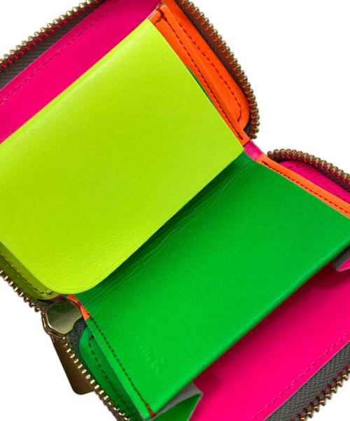 NADAYA（ナダヤ）NADAYA (ナダヤ) mu コンパクトウォレット オレンジ×イエローの古着・服飾アイテム
