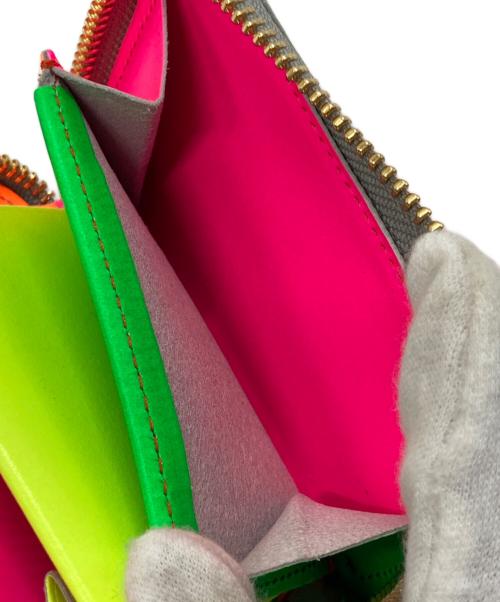 NADAYA（ナダヤ）NADAYA (ナダヤ) mu コンパクトウォレット オレンジ×イエローの古着・服飾アイテム