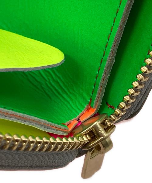 NADAYA（ナダヤ）NADAYA (ナダヤ) mu コンパクトウォレット オレンジ×イエローの古着・服飾アイテム