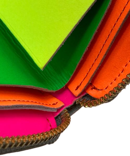 NADAYA（ナダヤ）NADAYA (ナダヤ) mu コンパクトウォレット オレンジ×イエローの古着・服飾アイテム