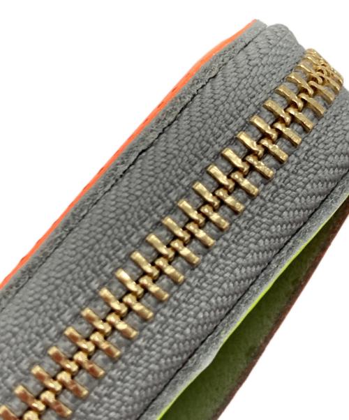 NADAYA（ナダヤ）NADAYA (ナダヤ) mu コンパクトウォレット オレンジ×イエローの古着・服飾アイテム