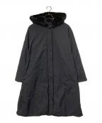 YONFAヨンファ）の古着「パデットファーコート」｜ブラック