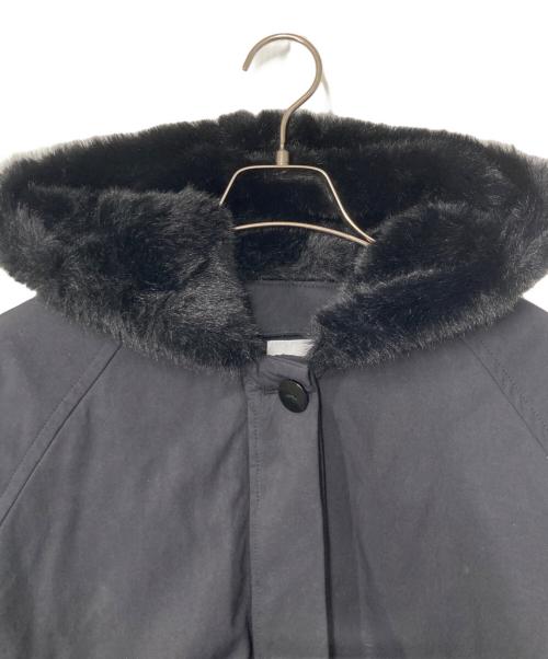 YONFA（ヨンファ）YONFA (ヨンファ) パデットファーコート ブラック サイズ:Sの古着・服飾アイテム