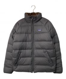 Patagonia（パタゴニア）の古着「M's Reversible Silent Down Jkt」｜ブラウン×グレー