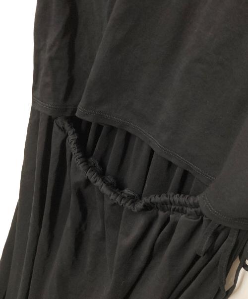 ticca（ティッカ）TICCA (ティッカ) フレンチスリーブワンピース ブラック サイズ:Fの古着・服飾アイテム