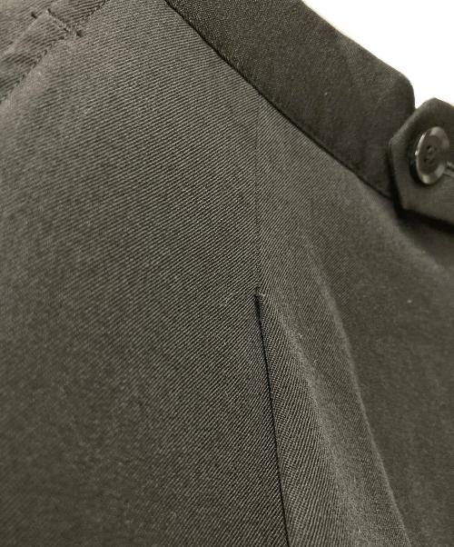yohji yamamoto+noir（ヨウジヤマモトプリュスノアール）yohji yamamoto+noir (ヨウジヤマモトプリュスノアール) ウールタックパンツ ブラック サイズ:2の古着・服飾アイテム