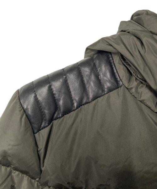 MONCLER（モンクレール）MONCLER (モンクレール) OIRON フーデッドダウンジャケット オリーブグレーの古着・服飾アイテム