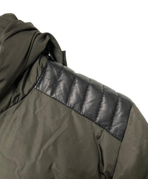 MONCLER（モンクレール）MONCLER (モンクレール) OIRON フーデッドダウンジャケット オリーブグレーの古着・服飾アイテム