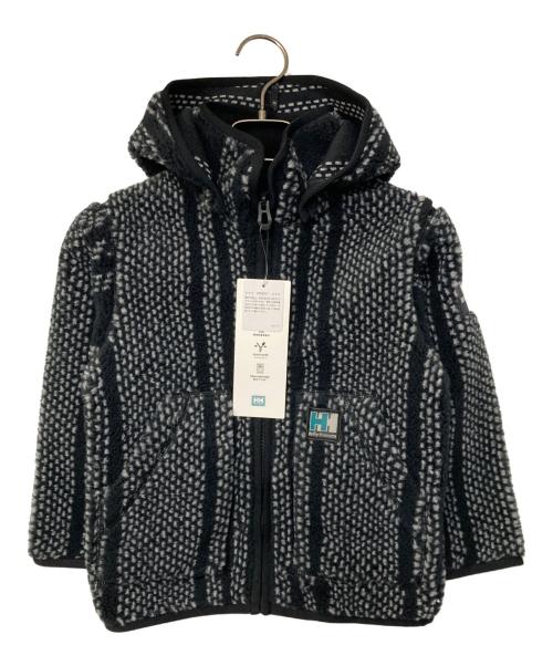 HELLY HANSEN（ヘリーハンセン）HELLY HANSEN (ヘリーハンセン) DESCENDANT (ディセンダント) スピコリフーデットジャケットファイバーパイル ブラック サイズ:110cmの古着・服飾アイテム