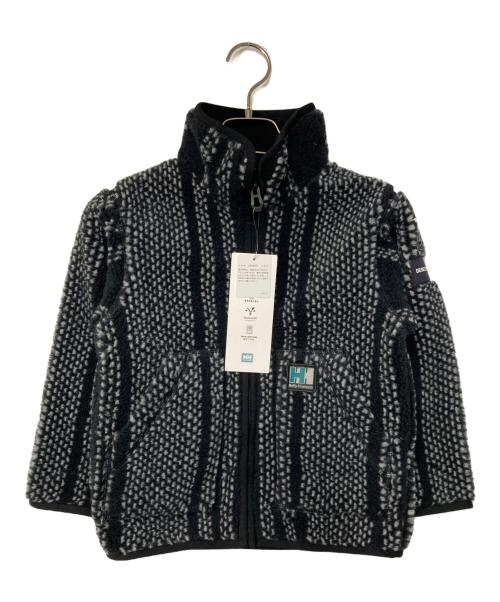 HELLY HANSEN（ヘリーハンセン）HELLY HANSEN (ヘリーハンセン) DESCENDANT (ディセンダント) スピコリフーデットジャケットファイバーパイル ブラック サイズ:110cmの古着・服飾アイテム