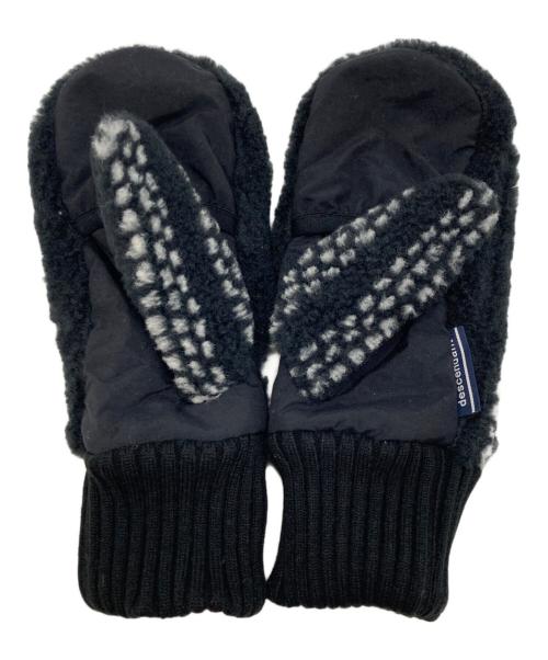 HELLY HANSEN（ヘリーハンセン）HELLY HANSEN (ヘリーハンセン) DESCENDANT (ディセンダント) MTTN MITTEN FIBERPILE ブラック 未使用品の古着・服飾アイテム